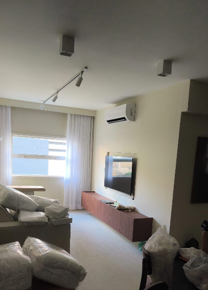 Sala de estar entregue